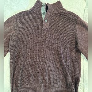 Weatherproof thick sweater burgundy